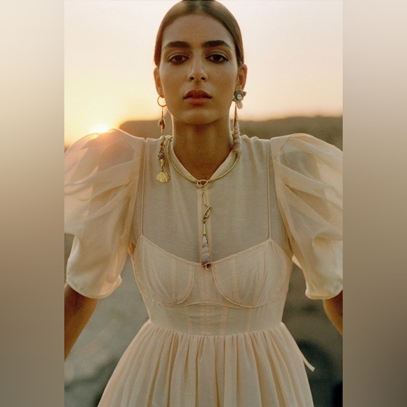 Ulla Johson Mariza Organza Midi Dress - Picture 10 of 10